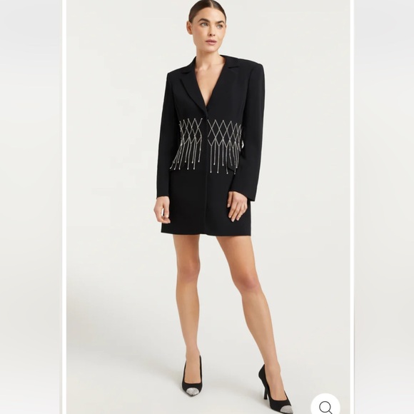 Cinq à Sept: Holiday Naydeen Blazer Minidress - Picture 2 of 8